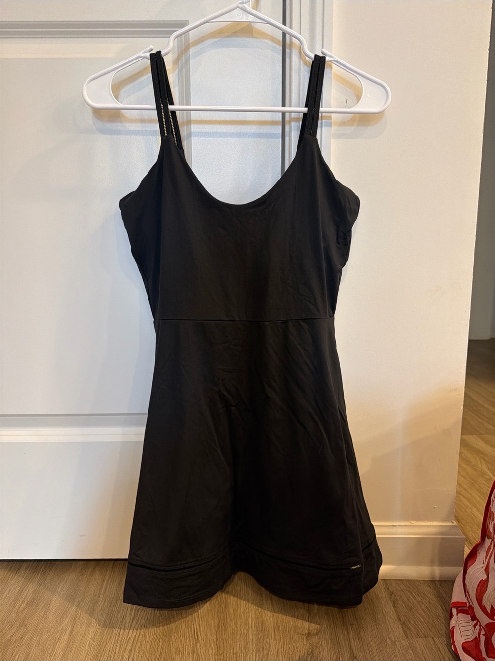 Target Black Scoop Neck Tank Dress with Built-In Bra